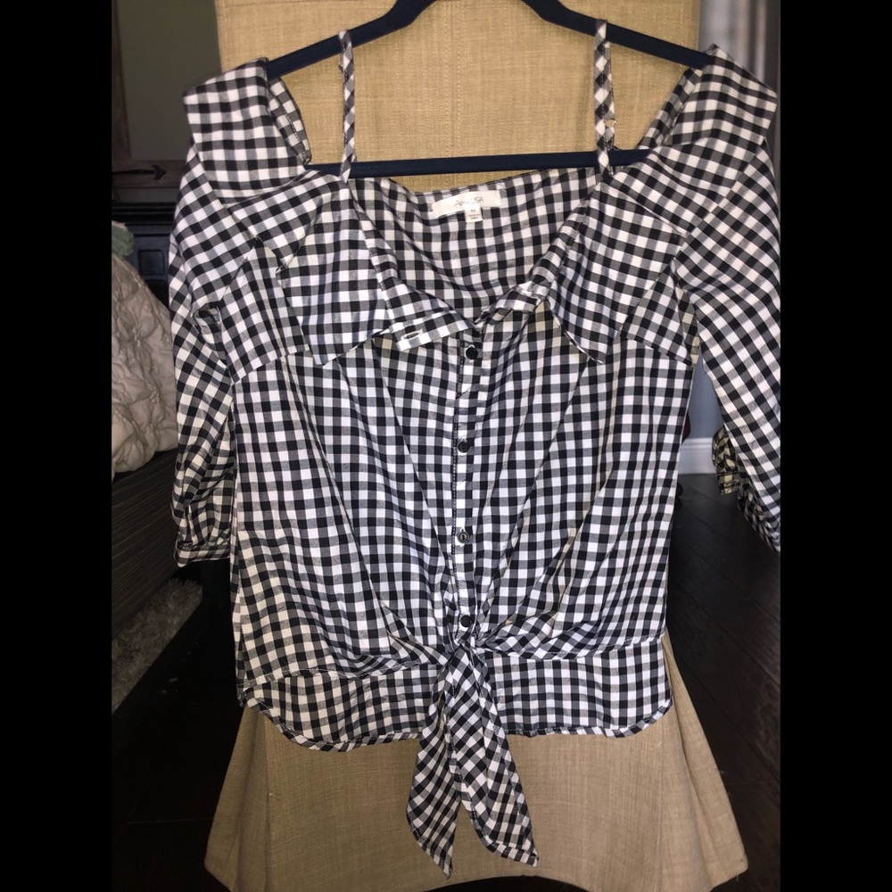 Gingham Top